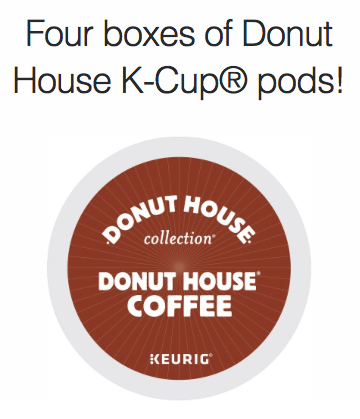 Win Donut House Collection Keurig® K-Cup® coffee!